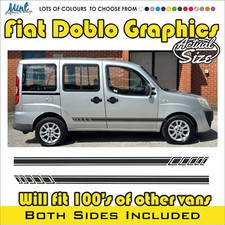 Fiat Doblo Combo Micro CAMPER ANY AGE van Motorhome GRAPHICS DECALS FREE P&P 021