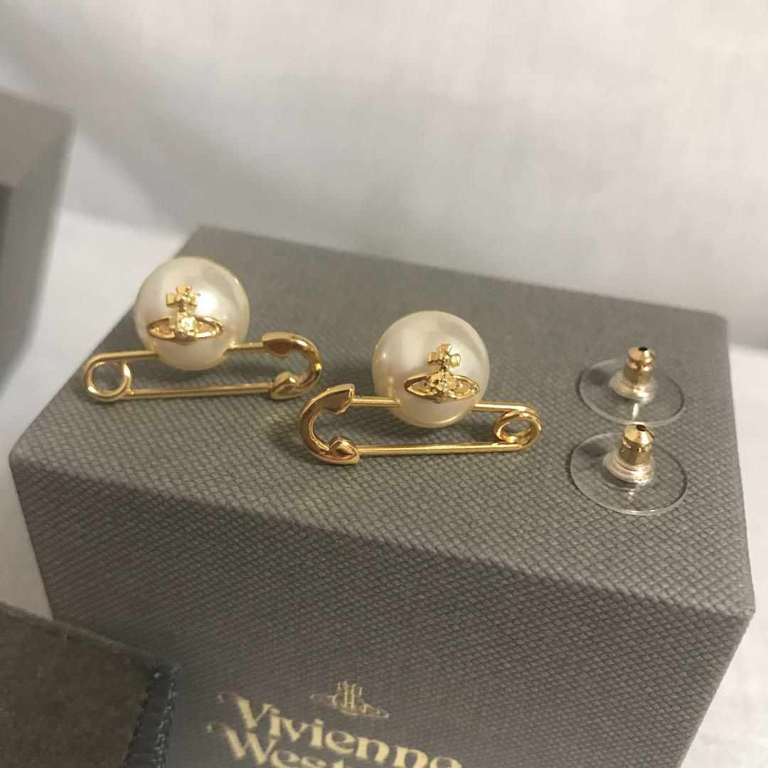 アクセサリー Vivienne Westwood safety pin earrings Vivienne Westwood safety-pin Earrings | Silver | FARFETCH