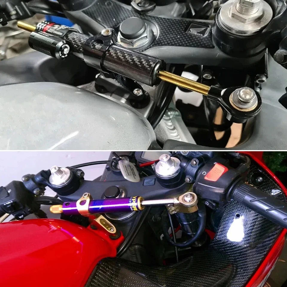 Kit de montagem suporte amortecedor estabilizador de direção para Honda CBR600 F4i 1999-2007 - Imagem 3 de 4