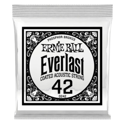 Ernie Ball Everlast Phosphor Bronze Wound Single 042