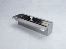 American Pond Stainless Steel 12" Waterfall Spillway Weir 1000 GPH - APSSS12