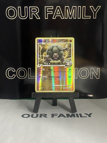 Pokemon Platinum Rising Rivals Golem Rare Reverse Holo 23/111 | eBay