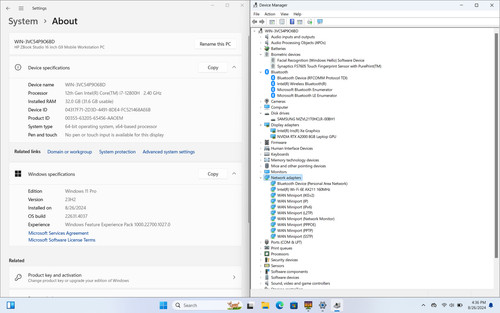 HP ZBook Studio G9 16" FHD+ I7-12800H 1TB 32GB W11P RTX A2000 Backlit IRCam RGB - Picture 2 of 14