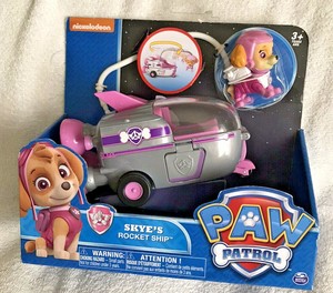 paw patrol rocket ship