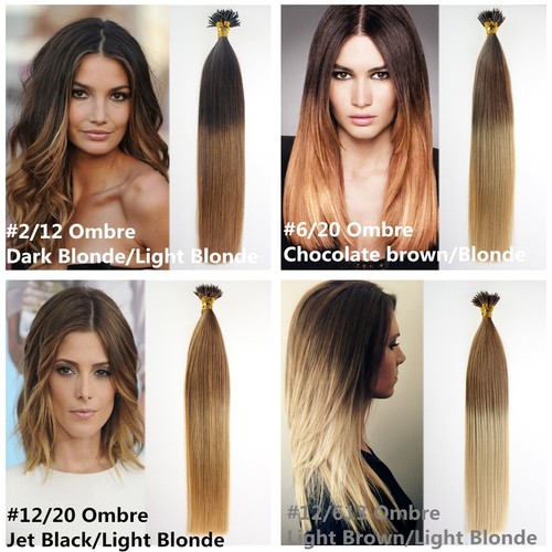 7A 20'' 1g/s Nano Ring Double Drawn Armenian/Indian Remy Human Hair Extensions - Picture 7 of 46