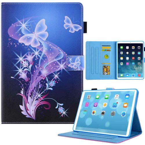 For iPad 5th 6th Gen 9.7" 7th 8th 9th Gen 10.2" Magnetic Flip Leather Case Cover - Picture 29 of 59