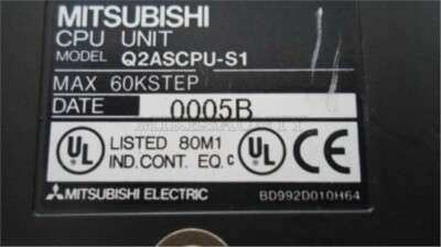 Used 1Pcs Cpu Unit Q2ASCPU-S1 Mitsubishi Plc Module iq