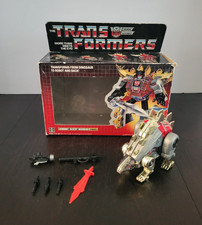Snarl Dinobot G1 1985 TRANSFORMERS Vintage Original 100 COMPLETE Box