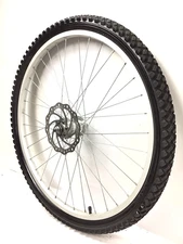 26" Bicycle Front Alloy Disc Wheel with 1.95" Tire Mountain Bike #A86