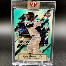 2025 Topps Pristine Luis Robert Aqua Refractor #'d 154/199 #62 Encased