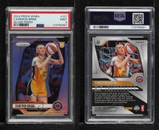 2024 Panini Prizm WNBA Silver Prizm Cameron Brink #127 PSA 9 MINT Rookie RC