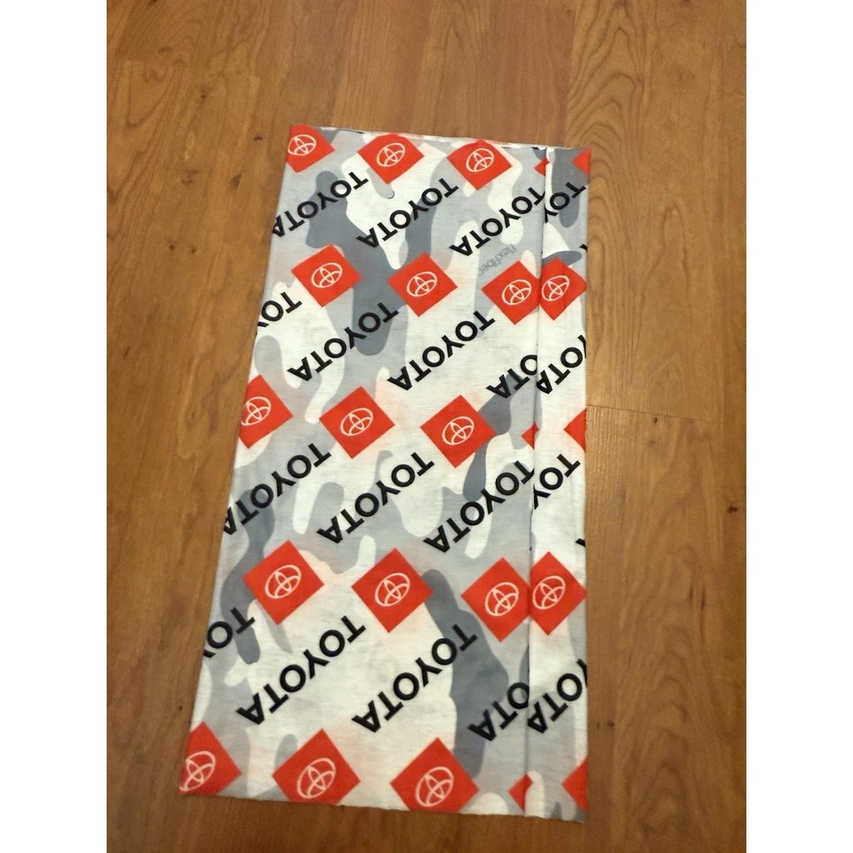 Máscara facial multifuncional Toyota Flexfiber Buff cuello bufanda diadema Brandana Foto 3 de 3