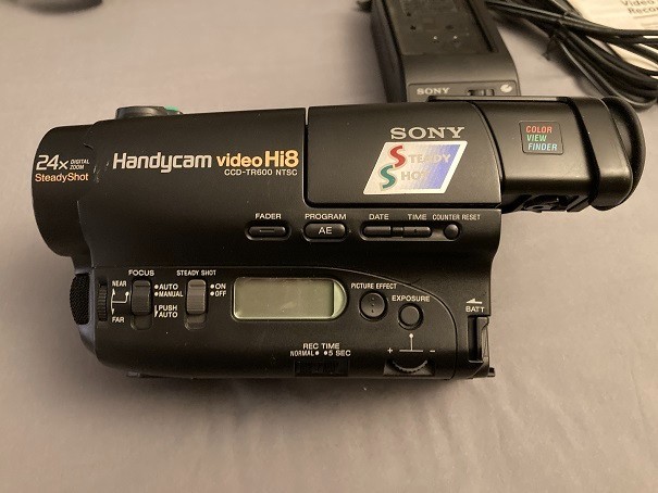 Sony CCD-TR600 Camcorder - Black for sale online | eBay