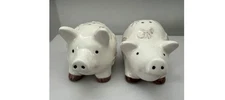 Cute Ceramic Pig Salt and Pepper Shaker Set