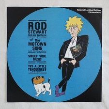The Rod Stewart Rock & Soul Revue - Motown - 12" Picture Disc Vinyl EX/Insert NM