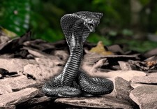 2025 Samoa 3D Year of the Snake 3 oz .999 Silver w/Black Finish, Mintage of 888