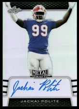 Jachai Polite Rookie AUTO 2019 Leaf Metal Draft #BA-JP1 Florida Gators
