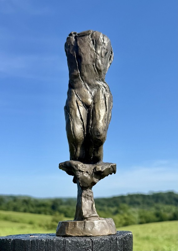 Mid-Century Bronze Sculpture of a Nude - Signed - Wilfredo Lam!