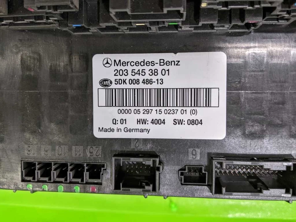 06 MERCEDES BENZ C230 ЗАДНИЙ SAM ЛАМПА УПРАВЛЕНИЯ ПРЕДОХРАНИТЕЛЬ КОРОБКА OEM 4342-21 - Изображение 4 из 4