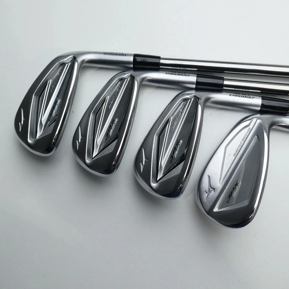 Used Mizuno JPX 923 Hot Metal Pro Iron Set / 4 - PW + GW / Stiff Flex - Image 3 of 4