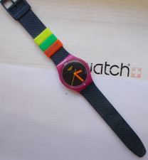 BEAUTIFUL SWATCH 34mm EXCELLENT VINTAGE WOW L K RARE