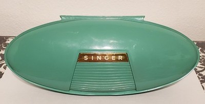 Singer Buttonholer Attachment Kit Vintage Sewing Machine w Case & Manual