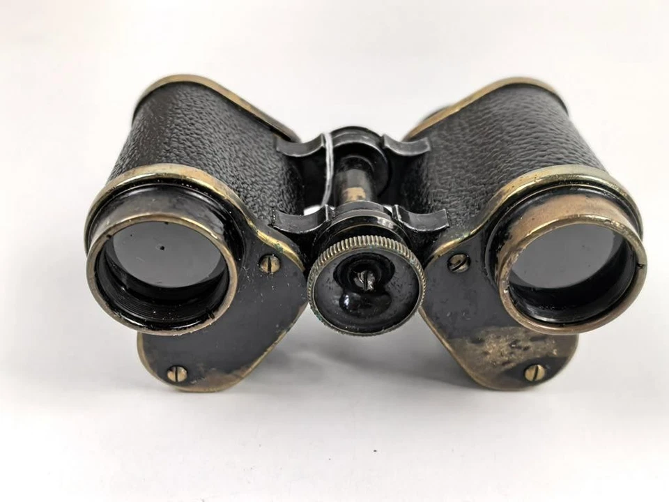 Doppelfernrohr "Trieder Binocle" von Goerz Berlin. Klare Durchsicht, guter Gesam - Bild 3 von 4