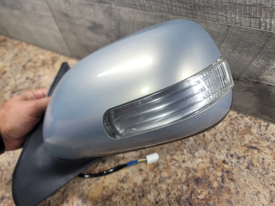 2008 - 2014 Scion XB Left Driver Side View Mirror 1J8 Paint Code Silver Ignition - Image 4 of 4