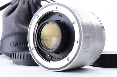 Canon Extender EF 2x iii Near Mint Teleconverter White from Japan Z1311