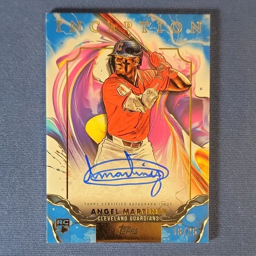 Angel Martinez Topps Angel Martinez Auto