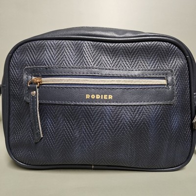 RODIER TASCHE MARINEBLAU / LEDERWAREN / MODE