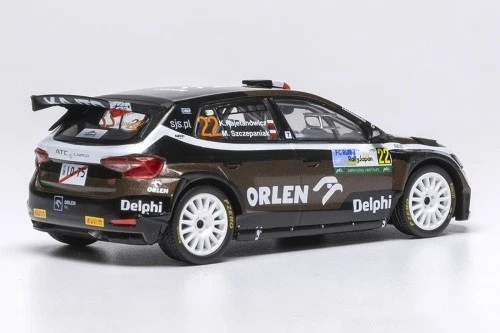 Skoda Fabia RS Rally2 Kajetanowicz Rally Rally Giappone 2024 1:43 IXO RAM 969 - Immagine 2 di 2