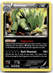 Tyranitar 56/124 Cosmos Holo Promo XY Fates Collide