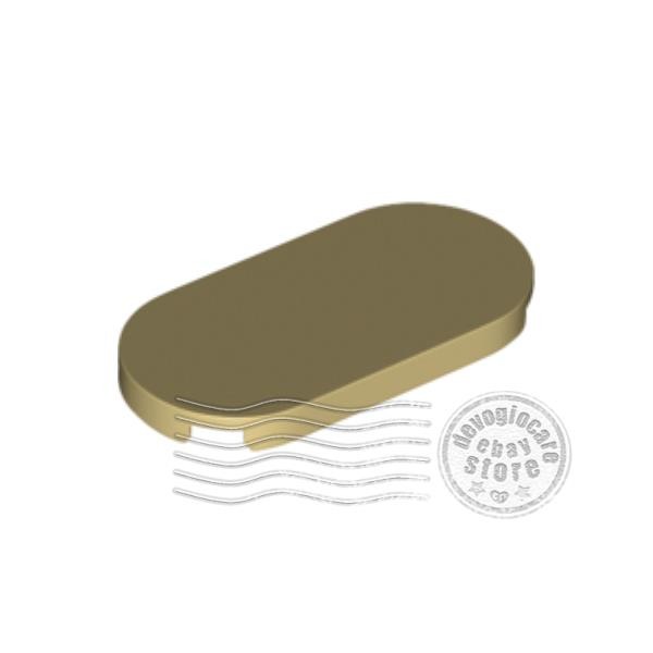 2x LEGO 66857 Tile Round (Oval) 2x4 Tan | 6294716 | eBay