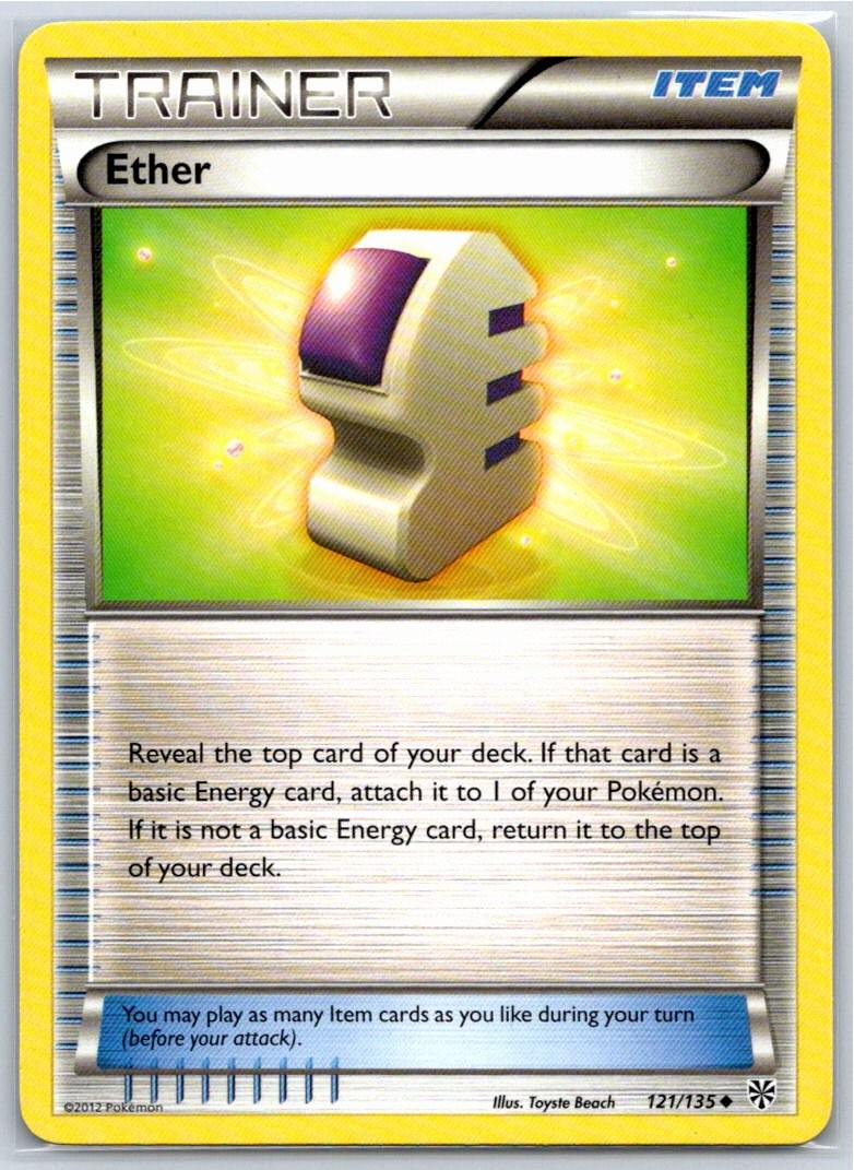 Ether Plasma Storm 121/135 MP-LP Pokémon Card