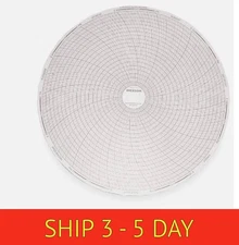 DICKSON C414 Circular Paper Chart, 7 day, 60 pkg (e12)