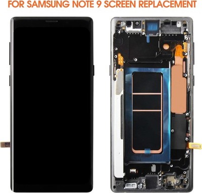 For Samsung Note 9 OLED Screen Replacement N960F SM-N960U Touch Display /W frame