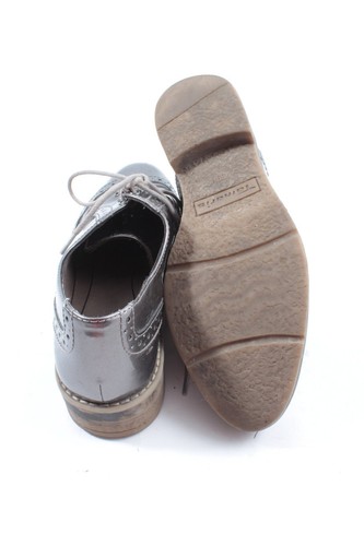 TAMARIS Zapatos estilo Richelieu Mujeres Talla EU 39 color plata - Imagen 2 de 5