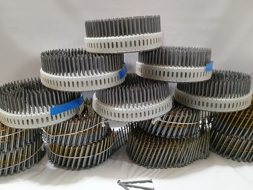 DUO-FAST 0 Degree Plastic Collated Coil Siding Nails 1-7/8 X .086 - Picture 4 of 24