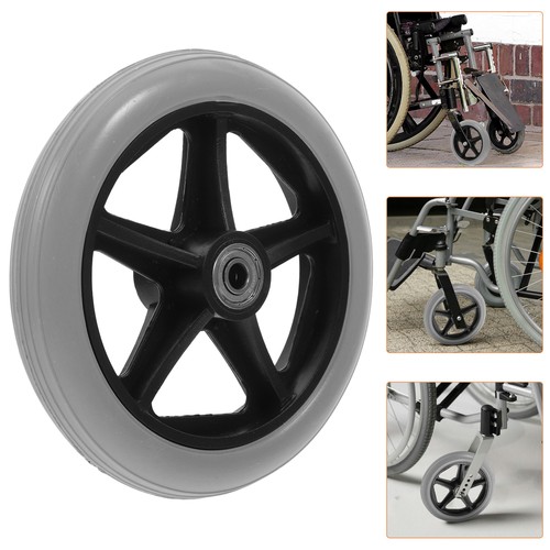 Front Wheels Casters for Office Chair Furniture Replacement Rolling Cart - Picture 8 of 12