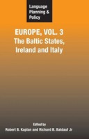 Robert B Kaplan (U. A.) | Language Planning And Policy In Europe, Vol. 3 | Buch
