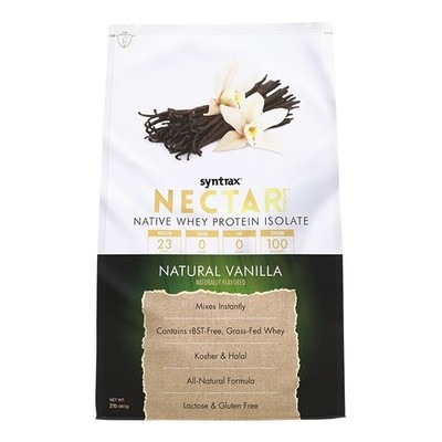 Syntrax Nectar Naturals, All Natural Whey Protein Isolate, Smooth & Creamy, N...
