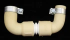 GE, Hotpoint Dishwasher Chamber Hose & Clamps WD24X10041, 1264001, AP3994768