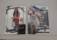 2025 WNBA Prizm KiKi Iriafen Variation #149 and Fractal #12