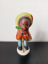 Cortendorf Keramikfigur Wanderkind 1958 13 cm hoch, top Zustand