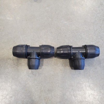 Aircom Quick Line QLTRPA025020 Reducing Tee PA 25MM to 20MM Lot of 2