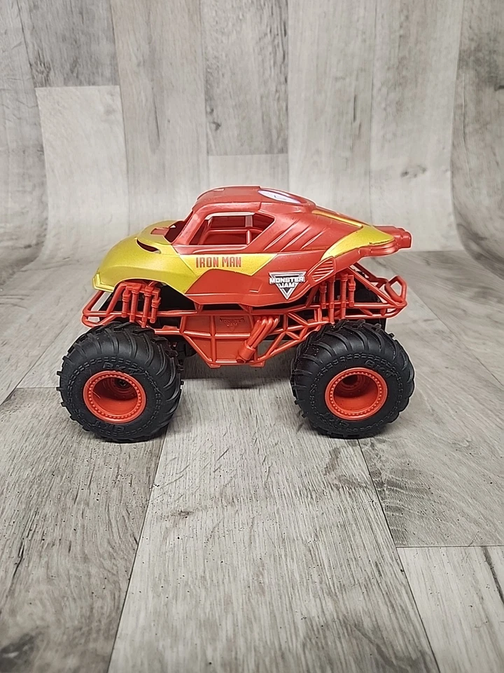 Monster Jam RC Truck Marvel Iron Man Coche Control Remoto Escala 1:24 - SIN CONTROL REMOTO Foto 3 de 4