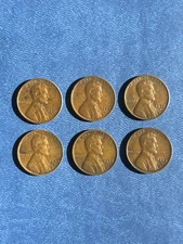 1940s/50s Wheat Penny lot. Abraham Lincoln in good condition check description 
