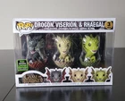 Funko Pop! Vinyl: Game of Thrones- Drogon, Viserion, & Rhaegal-3 Pack - B&N/ECCC