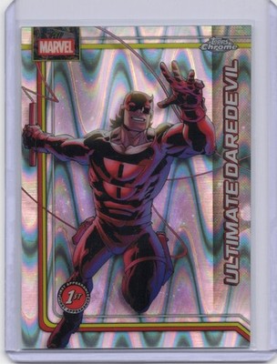 2026 Topps Chrome Marvel #183 Ultimate Daredevil (Debut) RayWave Refractor